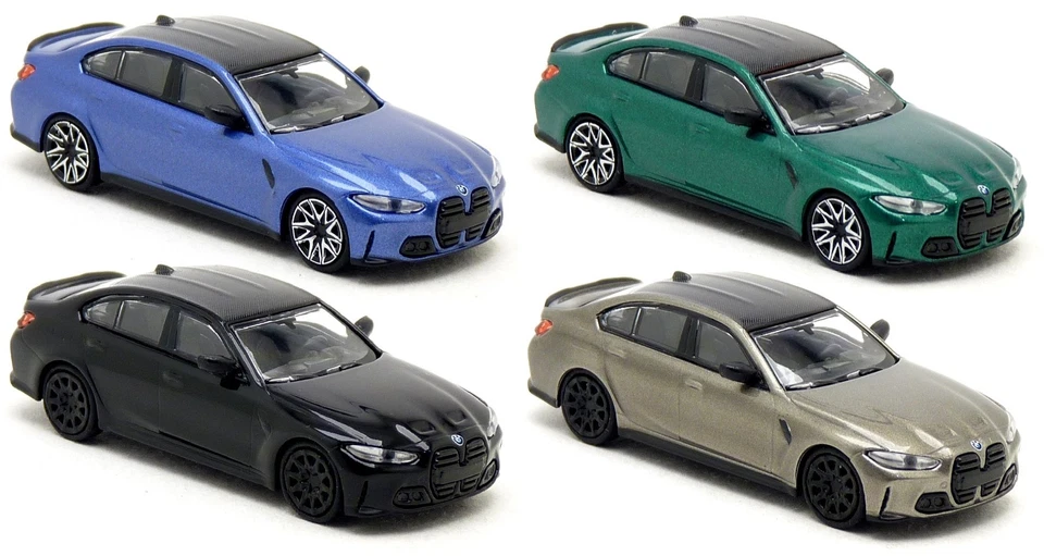 Minichamps - BMW M3 Sedán Serie 3 - G20 Coche Modelo Color Selección 1:87 H0