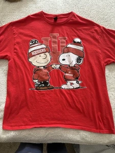 Camiseta Indiana Hoosiers Snoopy XL - Imagen 1 de 4
