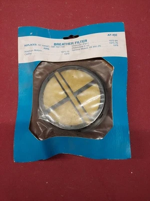 Breather Filter AF-450 AC A450C GM 7021739 Chevrolet Oldsmobile Cadillac - Image 1 of 2