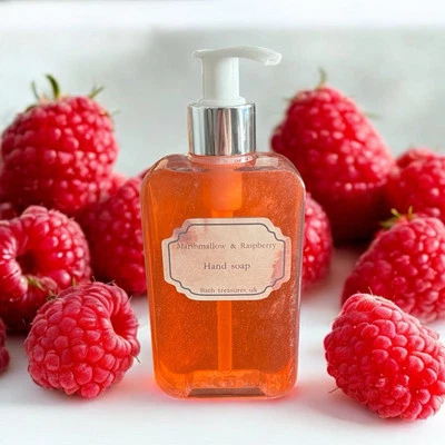 Marshmallow And Raspberry Hand Soap - Image 1 of 4
