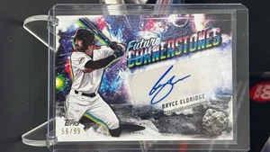 2025 Topps Pro Debut Baseball Bryce Eldridge Future Cornerstones Auto /99 - Picture 1 of 2