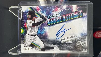 2025 Topps Pro Debut Baseball Bryce Eldridge Future Cornerstones Auto /99 - Image 1 of 2