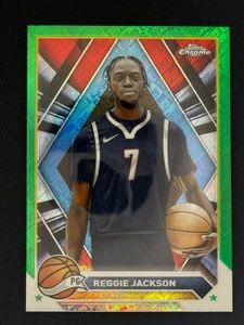 2023-24 Topps Chrome Reggie Jackson Green Refractor #168 - Bild 1 von 2