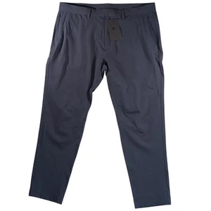 Pantalone uomo Fabletics The Only blu navy moderno slim fit elasticizzato 40 x 32 nuovo con etichette - Foto 1 di 12