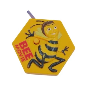 Bee Movie General Mills Cereal giocattolo premium cicalino manuale Barry Benson - Foto 1 di 4