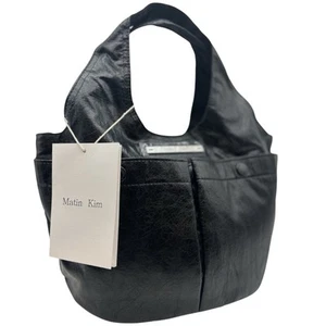 Bolso de Mano MATIN KIM Doble Bolsillo Arrugas - Negro - Imagen 1 de 3