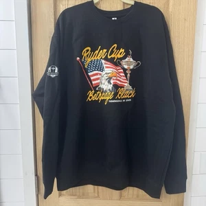 Ryder Cup 2025 Bethpage Black X Barstool Golf XXL Eagle Trophy Sweatshirt New - Picture 1 of 8