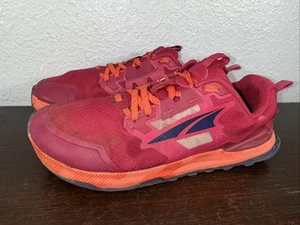 Altra Schuhe Damen 9,5 Lone Peak 7 Trailrunning-Sneaker ALOA7R7G668 rot orange - Bild 1 von 11