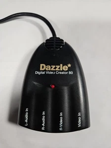 DAZZLE DVC-80 Digital Video Creator 80 Video Capture Device RCA USB Used - Afbeelding 1 van 3