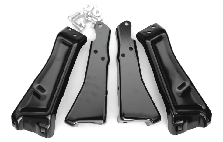 Rear Bumper Bracket Kit 81-87 Chevy Pickup Fleetside (Key Parts # 0851-021B) Foto 1 de 1