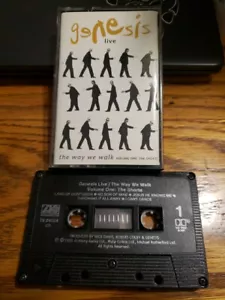 Genesis - Live The Way We Walk - Cassette Tape - Picture 1 of 2