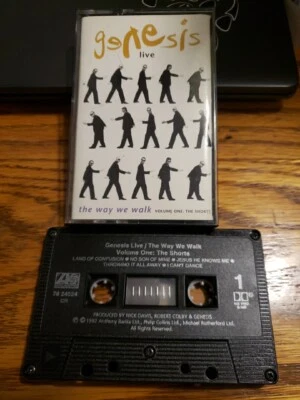 Genesis - Live The Way We Walk - Cassette Tape - Image 1 of 2