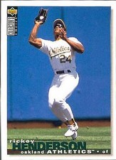 Rickey Henderson MEGA SALE - You Pick - Base Set and Inserts - Athletics - HOF