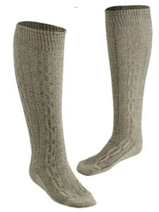Costume Socks Knee Socks Costume Socks Braid Pattern Size 41-43 44-46 LESO - Picture 1 of 3