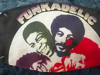 GEORGE CLINTON P-FUNK FUNKADELIC PARLAMENTO MÁSCARA FACIAL Foto 1 de 3