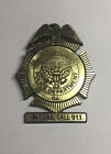 Vtg. Cobb Co. GA. Plastic Police Department Badge  Halloween Costume