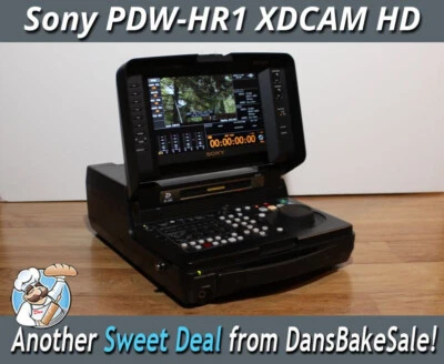 Sony PDW-HR1 XDCAM HD422 Field Recorder/Player - Bild 1 von 4