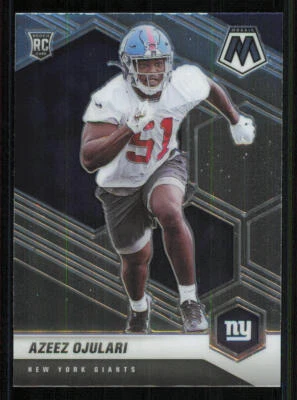 2021 Panini Mosaic #356 Azeez Ojulari RC - Image 1 of 2