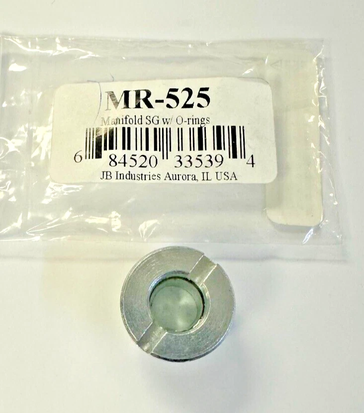 JB Gauge Set Manifold Parts for The *2 Valve Zepplin