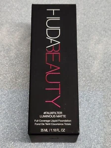Huda Beauty Fauxfilter Luminous Matte Liquid Foundation chocolate mousse 450g - Picture 1 of 2