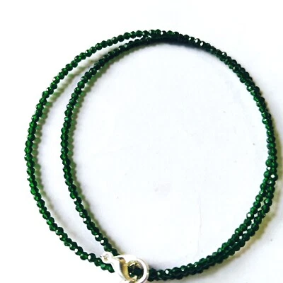 1 Full Strand Sparkling Loose Faceted Glass Crystal Rondelle Beads - Image 1 of 4