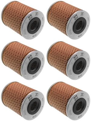 Комплект из 6 масляных фильтров двигателя BMW 2500 Mahle OX51 11421256714 - Изображение 1 из 2