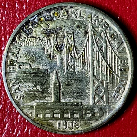 1936 SAN FRANCISCO BAY BRIDGE COMMERATIVE Cover