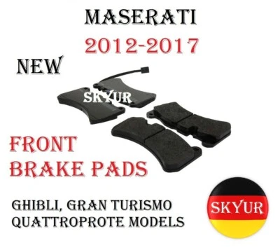 Pastillas de disco de freno delanteras con sensor para Maserati 14-18 Ghibli, Quattroporte S Q4 Foto 1 de 4