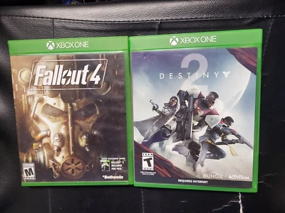 SET OF 2: DESTINY 2 + FALLOUT 4 Xbox One/ COMPLETE - Image 1 of 2