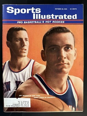 1963 Sports Illustrated Magazine Jerry Lucas Royals New York Heyman - Image 1 of 3
