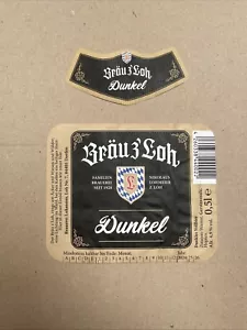 Bräu z’ Loh Dorfen Brauerei Etikett Beer Label Bayern - Bild 1 von 1