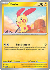 Pokémon Karte - Plusle 060/182 - Paradoxrift - Commen - Deutsch
