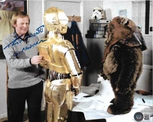 Star Wars Robert Watts Autógrafo Coproductor 10x8 - Autenticado Beckett - Imagen 1 de 1