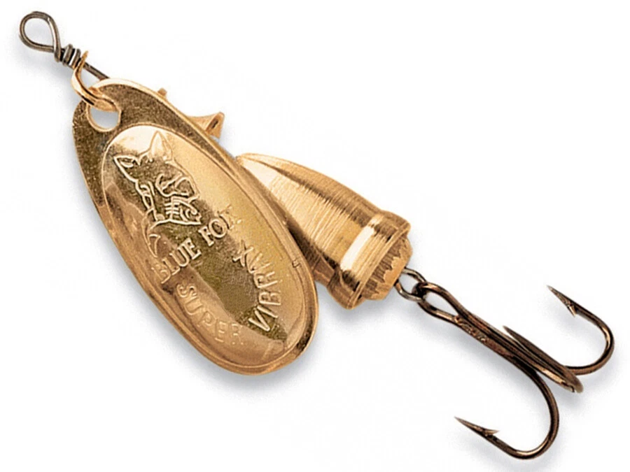 Blue Fox Classic Super Vibrax Inline Spinner Blade Size #2 - Assorted Colors