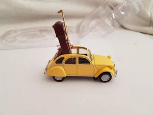 Citroen 2 PS gelb Decapotee Pferd Comtoise - SELTENE Miniatur ELIGOR 1/43 - Bild 1 von 9