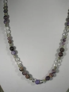 20" Charoite Bead Necklace - Picture 1 of 2