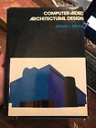COMPUTER-AIDED ARCHITECTURAL DESIGN By William Mitchell Hardcover CAD 1st Hcdj