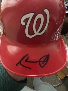 Robert Hassell III Signed Washington Nationals Mini Helmet Autograph Prospect - Picture 1 of 2