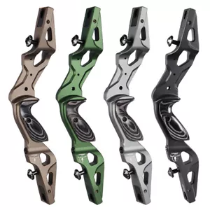 17" 19" 21" ILF Archery Aluminum Recurve Bow Riser RH Takedown Hunting TOPOINT - Picture 1 of 18