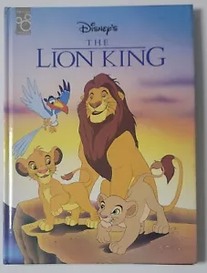 Disney's The Lion King HC Book 1994 Mouse Works - Picture 1 of 9