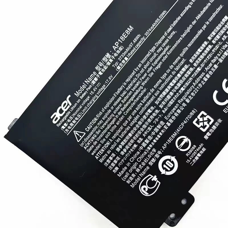 Batería Original AP18E7M para Acer Nitro 5 AN517-51 AN517-52 AN517-53 AP18E8M OEM Foto 1 de 4