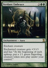 Verdant Embrace - Time Spiral - NM, English MTG Magic FLAT RATE SHIP