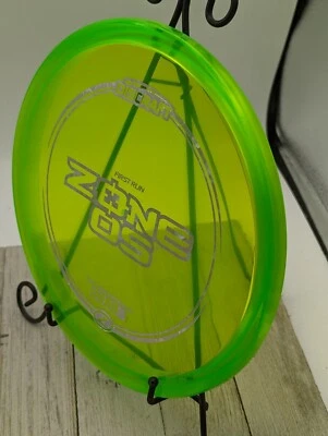 New Discraft First Run Z-Line Zone OS Golf Disc Penned 174 Grams MONEY Stamp Foto 1 de 4