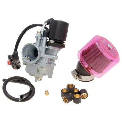 Minarelli Vergaserkit Tuning 2T Sport 50cc mit E-Choke & 75er Hauptdüse Flash He - Bild 1 von 3