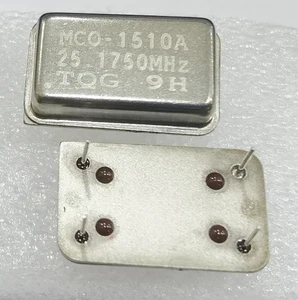 5Pcs CRYSTAL OSCILLATORS Rectangle DIP-14 25.1750MHZ 25.175MHZ 25.1750M 5V - Picture 1 of 2