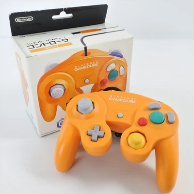 Gamecube Official Controller Pad ORANGE Boxed DOL-003 Nintendo 2939 - Image 1 of 4