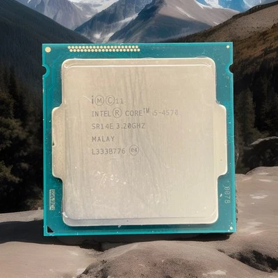 Intel Core i5-4570 3.2GHz Quad Core Desktop CPU Processor SR14E - Image 1 of 2