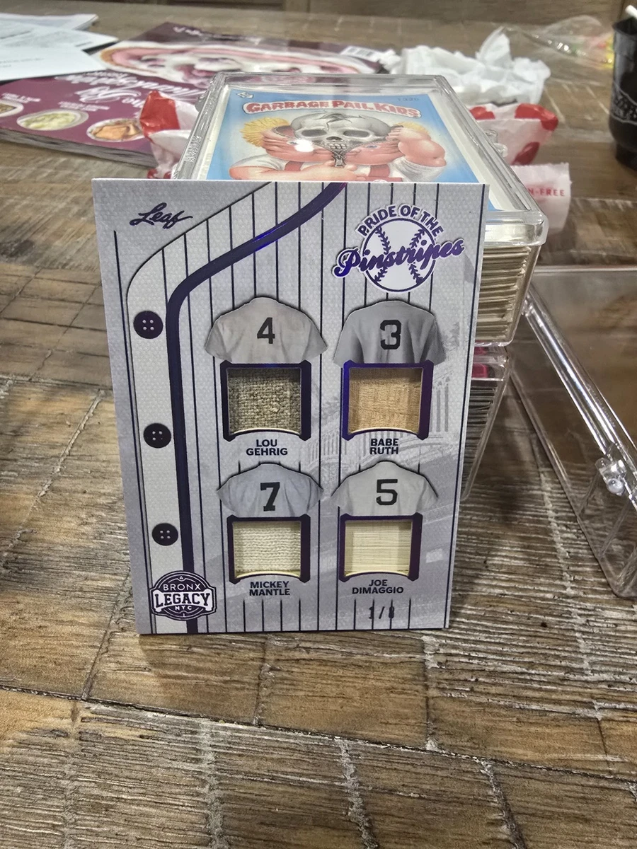 MLB ヤンキースレジェンド バットカード MLB ヤンキースレジェンド