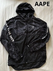 USED ｸ酋NUSED ｸ就 BATHING APE NYLON JACKET WINDBREAKER UNUSED - Picture 1 of 13