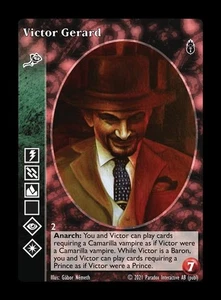 Victor Gerard - Toreador - Vampire VTES - Imagen 1 de 6